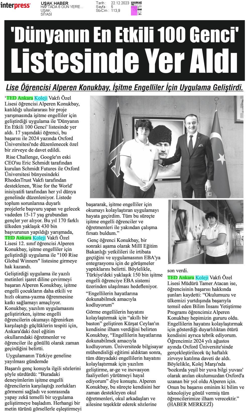 04 UŞAKHABER 20231222 5