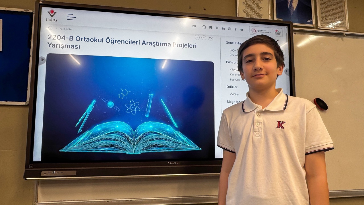 Öğrencimiz TÜBiTAK Bölge Finallerinde Matematik Alanında Birinci Oldu