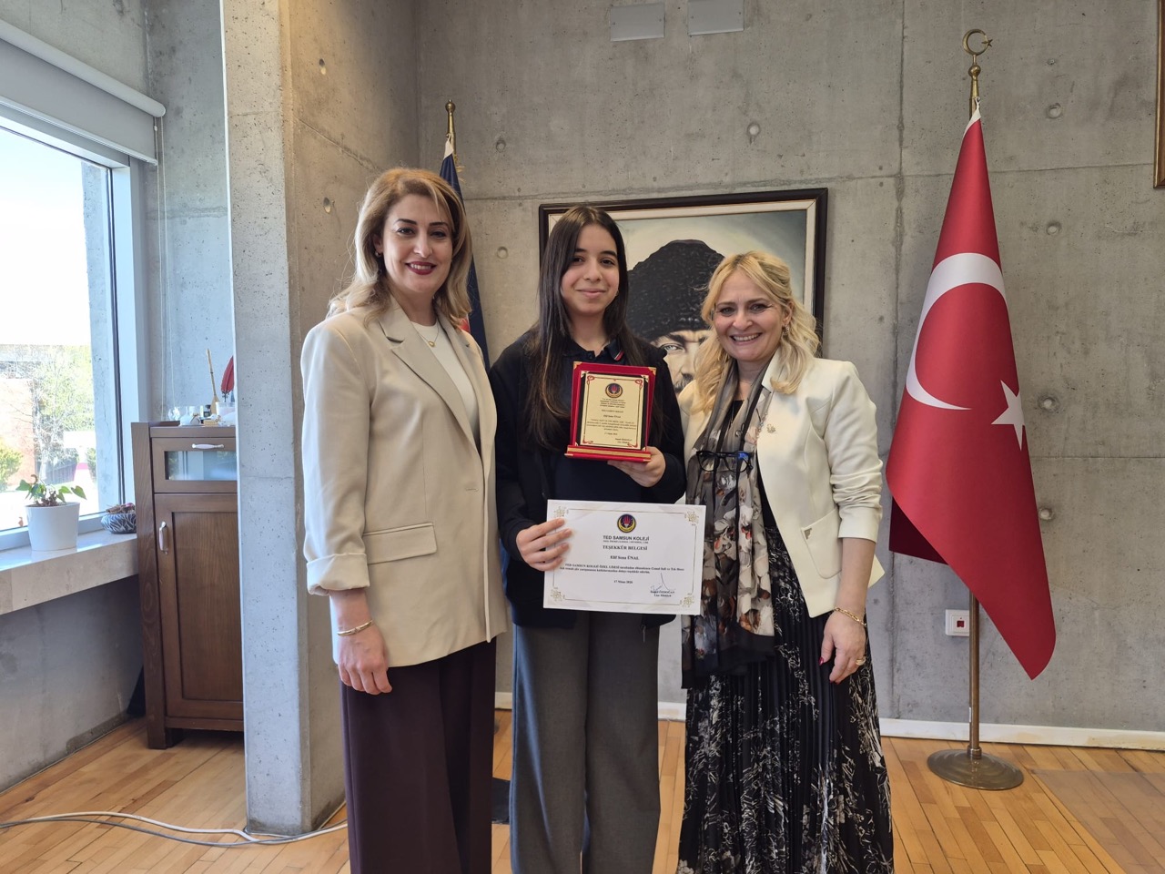 Lise Öğrencimiz Şiir Yarışmasında Üçüncü Oldu