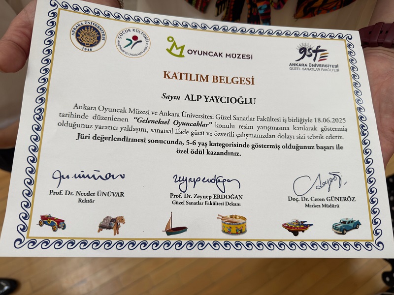 anaokulu resim yarışması oyuncak müzesi 2