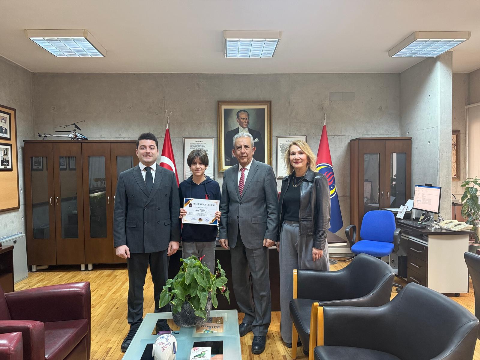 Öğrencimiz Can Topçu’nun Tasarım Yarışması Başarısı