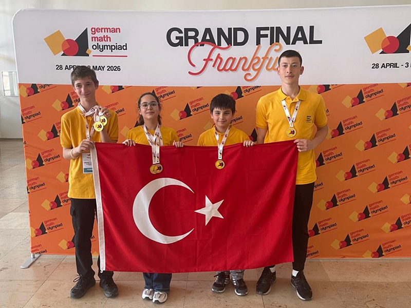 German Math Olimpiyatı'nda İki Dünya Birinciliği