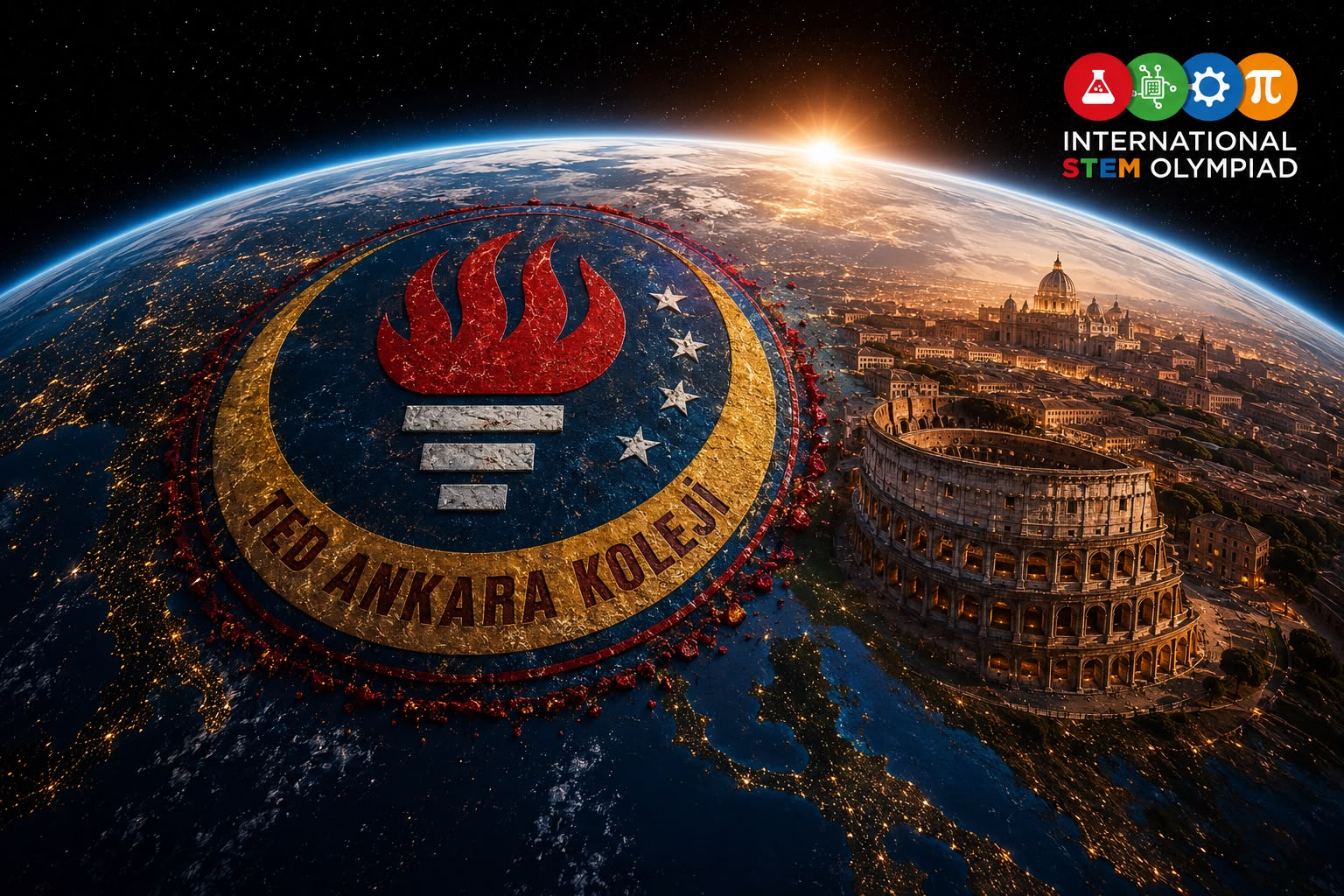 Roma’daki STEM Olimpiyatları'nda Madalya Yağmuru