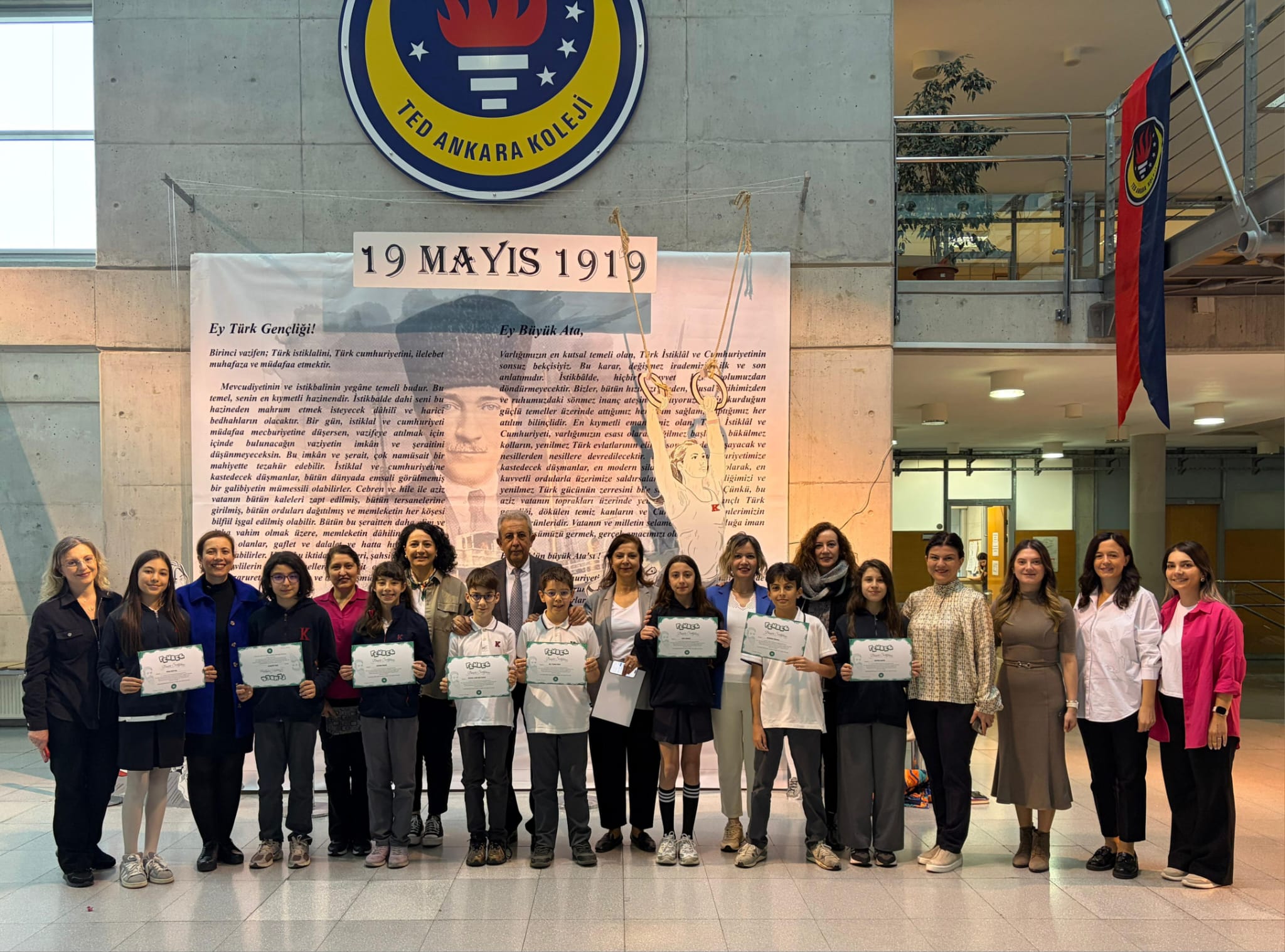 FENBEG Sınavında Başarılı Olan Öğrencilerimize Sertifikaları Verildi