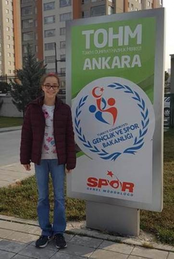 Öğrencimiz Doğa Şıvgın Türkiye Ritmik Jimnastik Milli Takımında