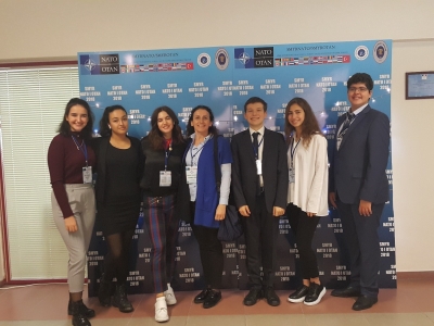 Lise Fransızca MFNU (Frankofon Birleşmiş Milletler Modeli) Ekibimiz SMYRNATO 2018 Konferansına Katıldı