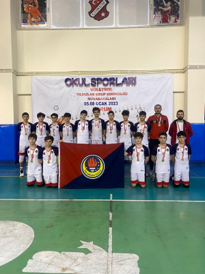 Ortaokul Yıldız Erkek Voleybol Takımımız Grup 1.si