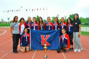 Yıldız Kız Atletizm takımımız Türkiye İkincisi