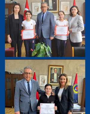 Ortaokul Öğrencilerimiz TÜBİTAK Araştırma Projeleri Yarışmasında Ankara Birincisi Oldu