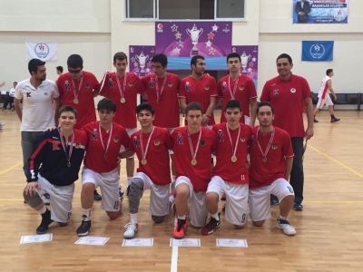 Lise Erkek B Genç Basketbol Takımımız Türkiye 3.sü oldu