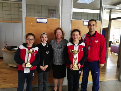Küçük Kız Tenis Takımımız Türkiye Şampiyonasında