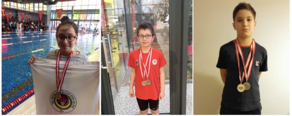 Öğrencilerimiz Yüzme Şenliklerinde Madalya Kazandılar