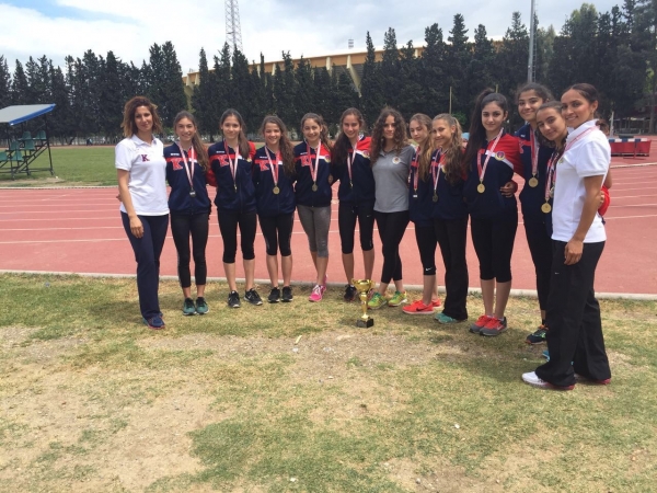 Yıldız Kız Atletizm Takımımız Türkiye Şampiyonasında
