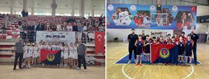 Küçük Kız-Erkek Basketbol Takımlarımız Türkiye Birinciliğine Katılmaya Hak Kazandı