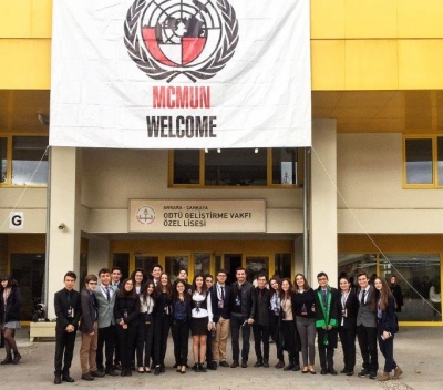 ODTÜ Koleji Model Birleşmiş Milletler Konferansı’na Katıldık