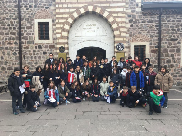 6. Sınıf Öğrencilerimiz Anadolu Medeniyetleri Müzesi'ni Gezdiler