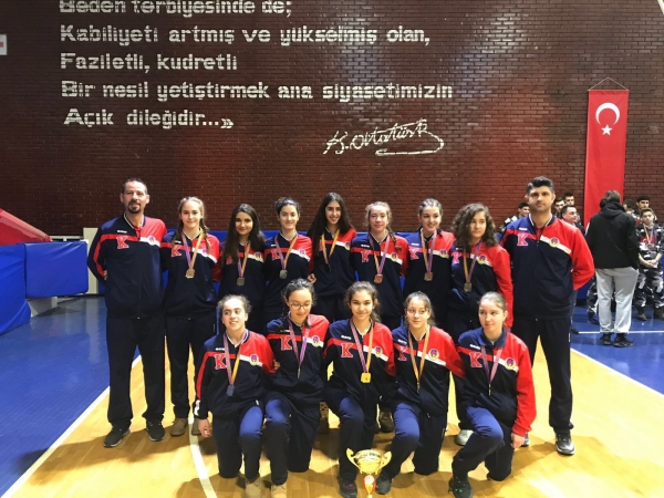 Lise Kız-Erkek Basketbol Takımlarımız Ankara Şampiyonasında Dereceye Girdi