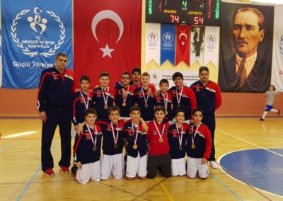Küçük Erkek Basketbol Takımımız Türkiye Yarı Finallerinde