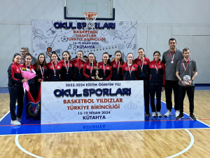 Yıldız Kız Basketbol Takımımız Türkiye 4.sü Oldu