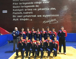 Ortaokul Yıldız Erkek Basketbol Takımımız Ankara 1.si oldu