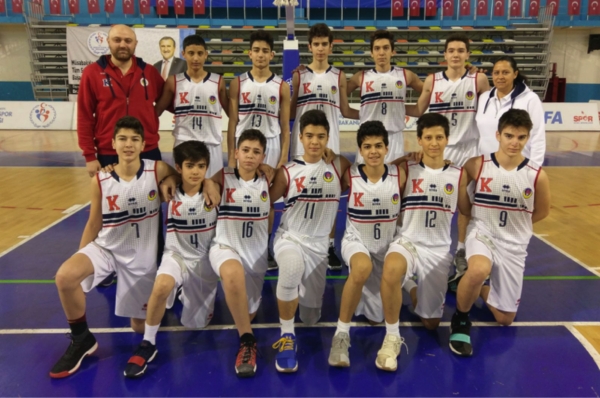 Ortaokul Yıldız Erkek Basketbol Takımımız Türkiye Şampiyonasında
