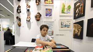 Art Ankara Sanat Fuarı&#039;nın En Genç Sanatçısı
