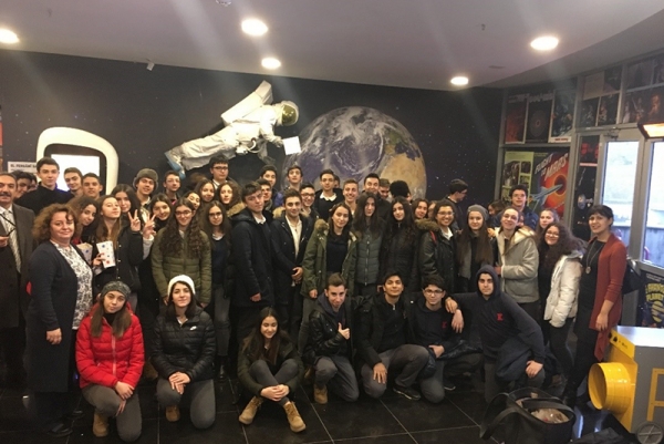 Lise Kısmı Matematik Zümremiz Ali Kuşcu Gökbilim Merkezi'ne Gezi Düzenledi