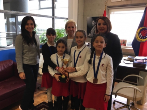 Okullar Arası Artistik Jimnastik Yarışması’nda Minik A takımımız Ankara 3.sü