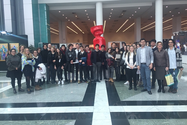 BTEC Öğrencilerimiz Art Ankara 3. Çağdaş Sanatlar Fuarı'nı Ziyaret Etti