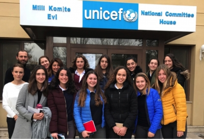 TEDUNICEF kulübümüz ile UNICEF Türkiye Milli Komitesi buluşması