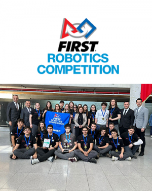 Robotik Takımımız FIRST Robotics Competition İstanbul Regional’da Şampiyon Oldu