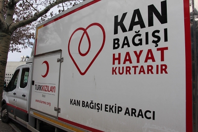 Türk Kızılayı Kan Bağışı Kampanyasına Yoğun İlgi