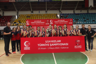 U14 Kızlar Türkiye Basketbol Şampiyonası&#039;nda Takımımız Türkiye 2.si Oldu
