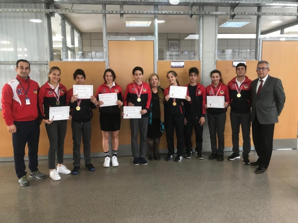 Ortaokul Yıldız Kız-Erkek Tenis Takımlarımız Türkiye Şampiyonasında