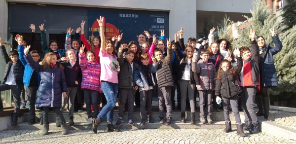 Ortaokul Fransızca Öğrencilerimiz Ankara Fransız Kültür Merkezi'ni Ziyaret Ettiler