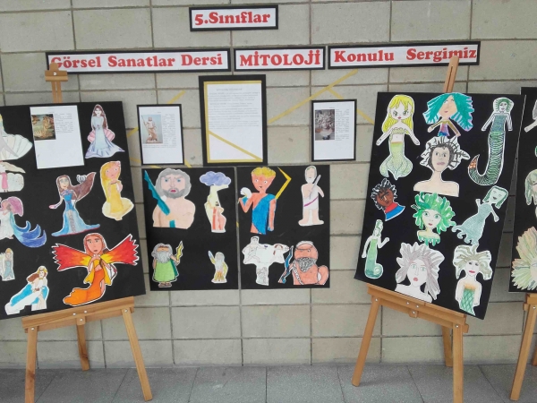 5. Sınıf Öğrencilerimiz Mitolojik Kahramanlarını Yarattılar