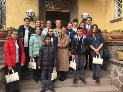 TED Ankara Koleji Öğrencileri Federal Almanya Büyükelçiliğinde…