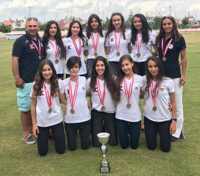 Lise Kız Atletizm Takımımız Türkiye Şampiyonu oldu
