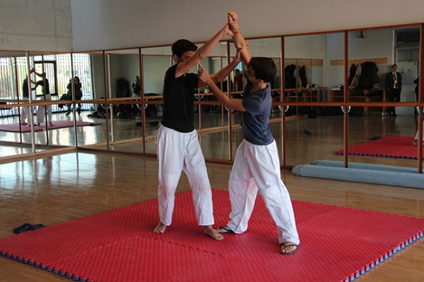 Öğrencilerimiz CAS Projesi Kapsamında Aikido Sporunu Tanıttılar