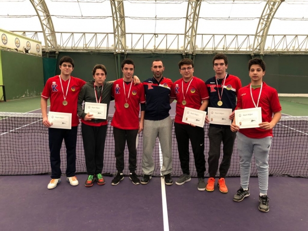 Lise Erkek Tenis Takımımız Türkiye Şampiyonasında
