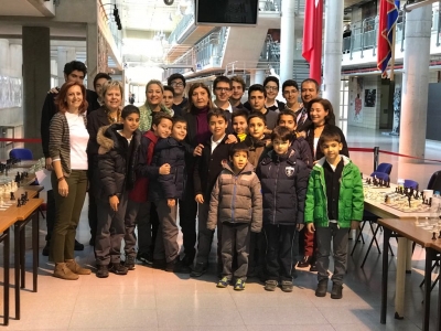 Türkiye’nin İlk Kadın Satranç Uluslararası Ustası Nilüfer Çınar Çorlulu&#039;yu Okulumuzda Ağırladık