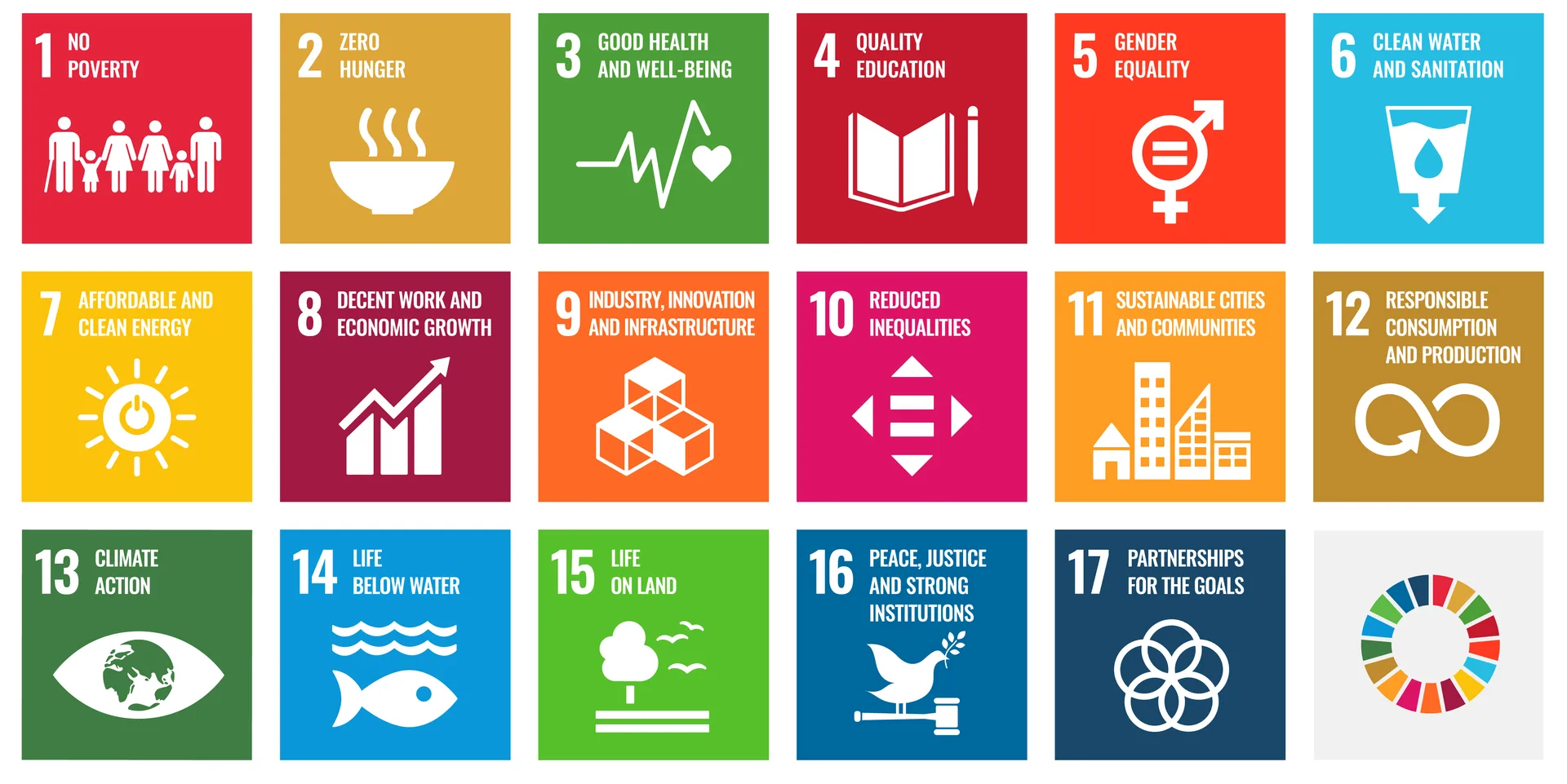 The 17 Sustainable Development Goals